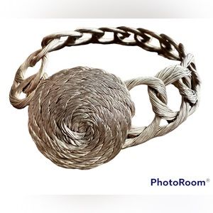 wire braided knot bracelet from Greece